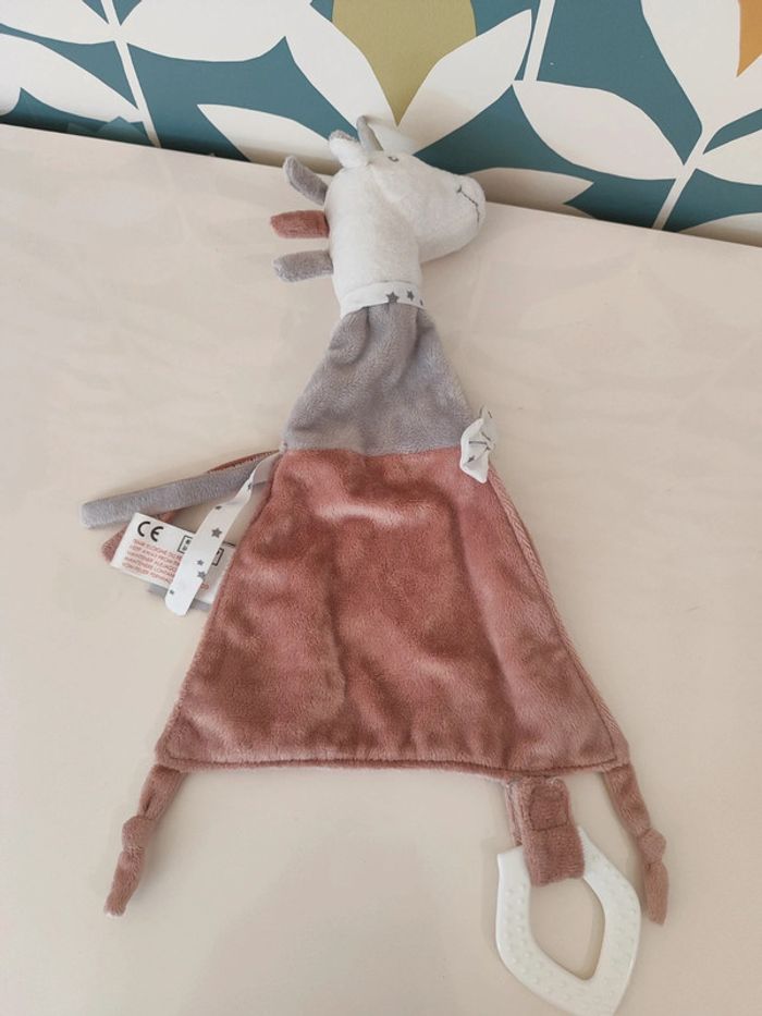 doudou plat licorne Trois Kilos Sept - photo numéro 2