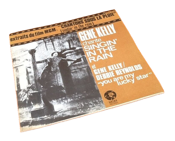 Vinyle 45 tours  Gene Kelly Singin' in the rain (1974)