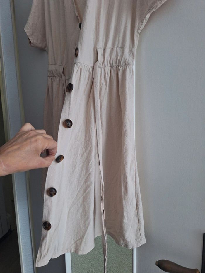 Très belle robe beige taille S Simplee - photo numéro 6