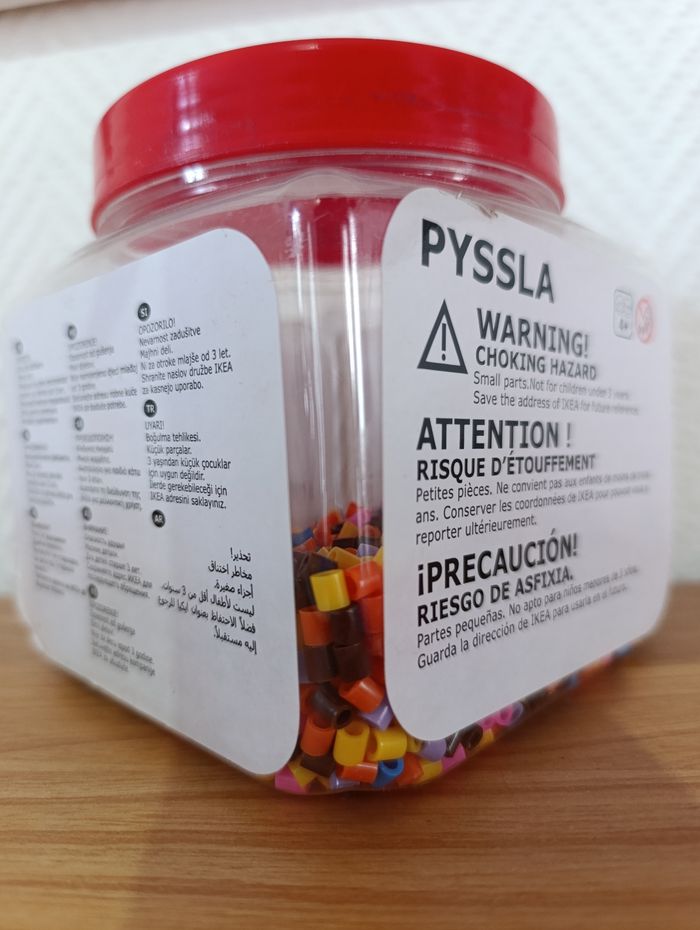 Perles Pyssla + 4 plaques - photo numéro 2
