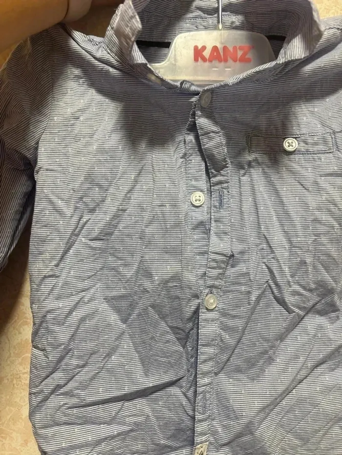 Chemise taille 24mois marque kiabi - photo numéro 2