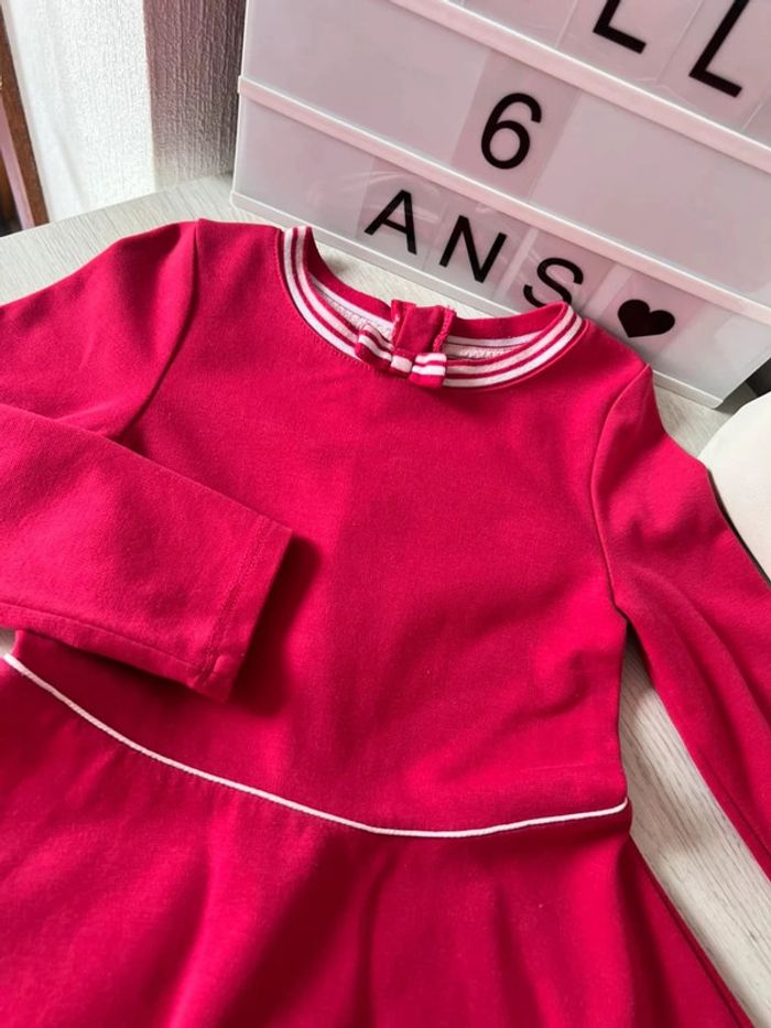 Jolie robe sergent major rouge 6 ans - photo numéro 3