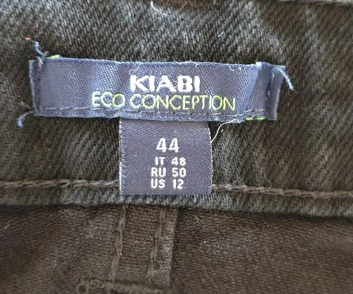 Jupe noire en jeans Kiabi T.44 - photo numéro 5