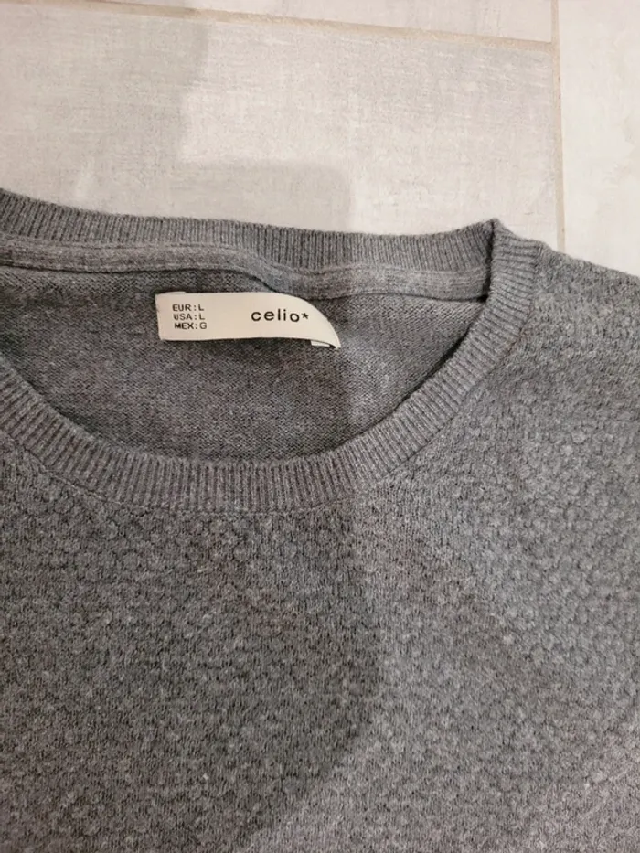 Pull Celio, taille L - photo numéro 2