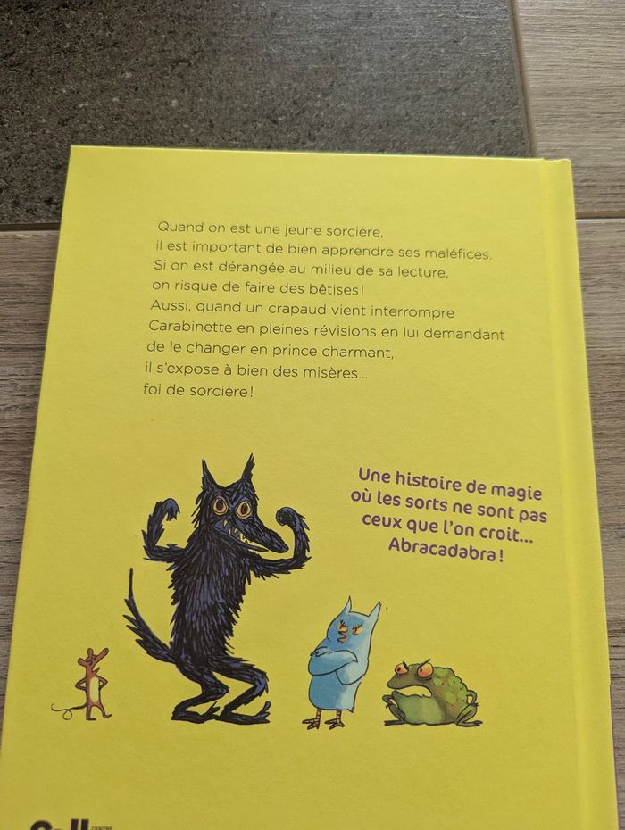 Livre carabinette la petite sorcière - photo numéro 2