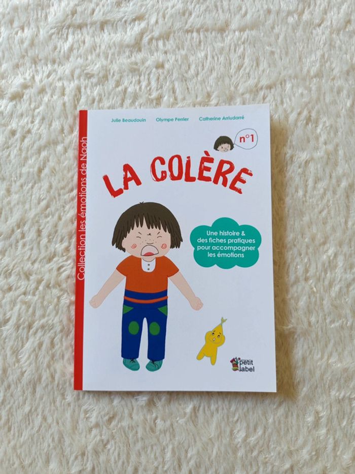 Livre La colère n°1 Ed. Petit Label