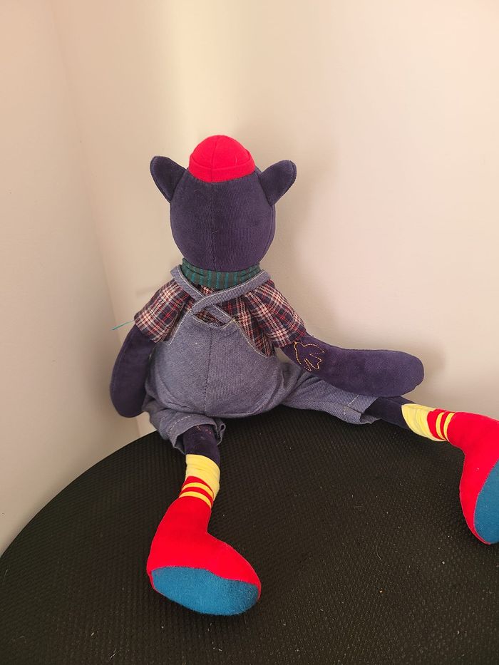 LES BROC & ROLL'S Peluche chat Eddie - photo numéro 3