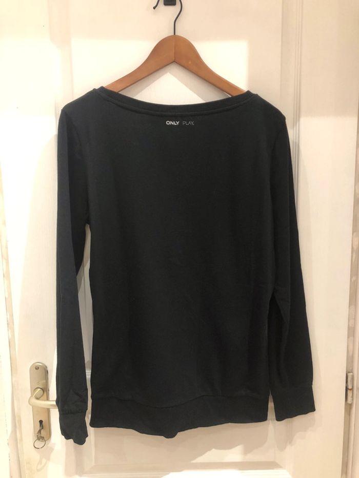 Sweat noir fin taille L - photo numéro 5