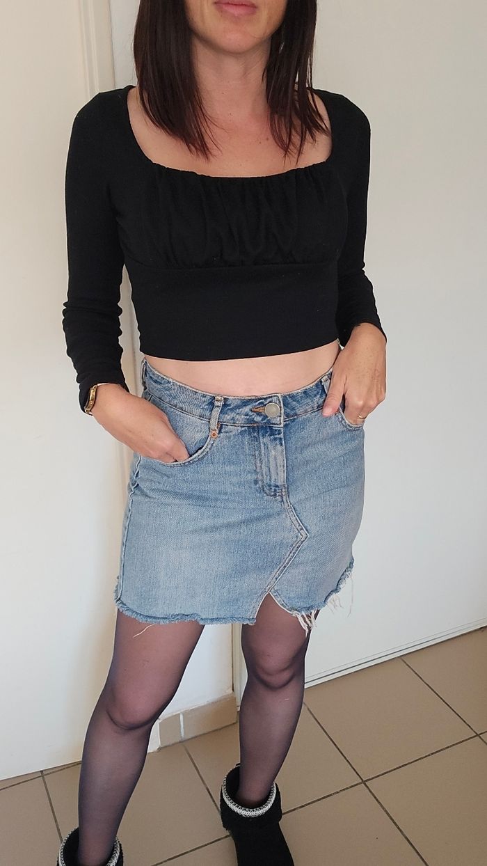 Mini jupe en jean asos taille 36