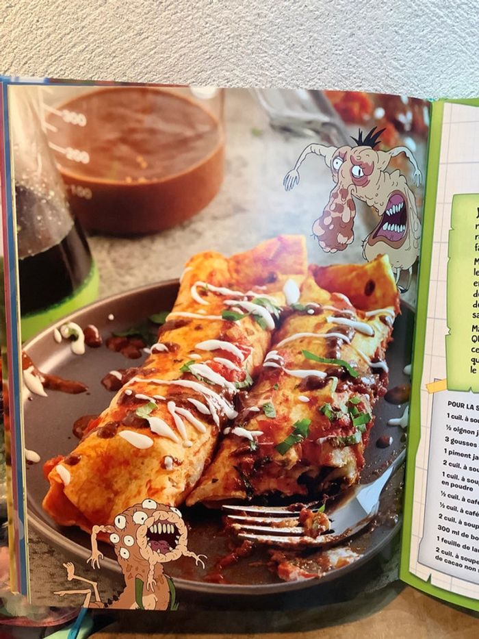 Livre de cuisine officiel Rick et Morty - photo numéro 9
