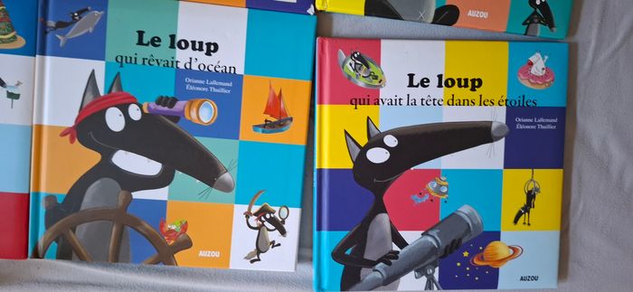 Lot 7 livres ptit loup couverture rigide - photo numéro 6