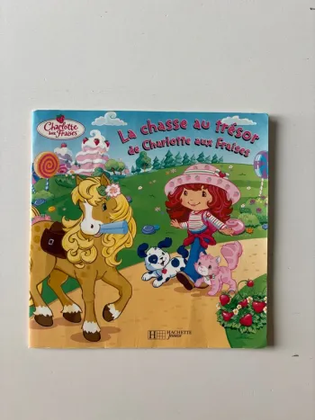 Livre Charlotte aux fraises, la chasse au trésor