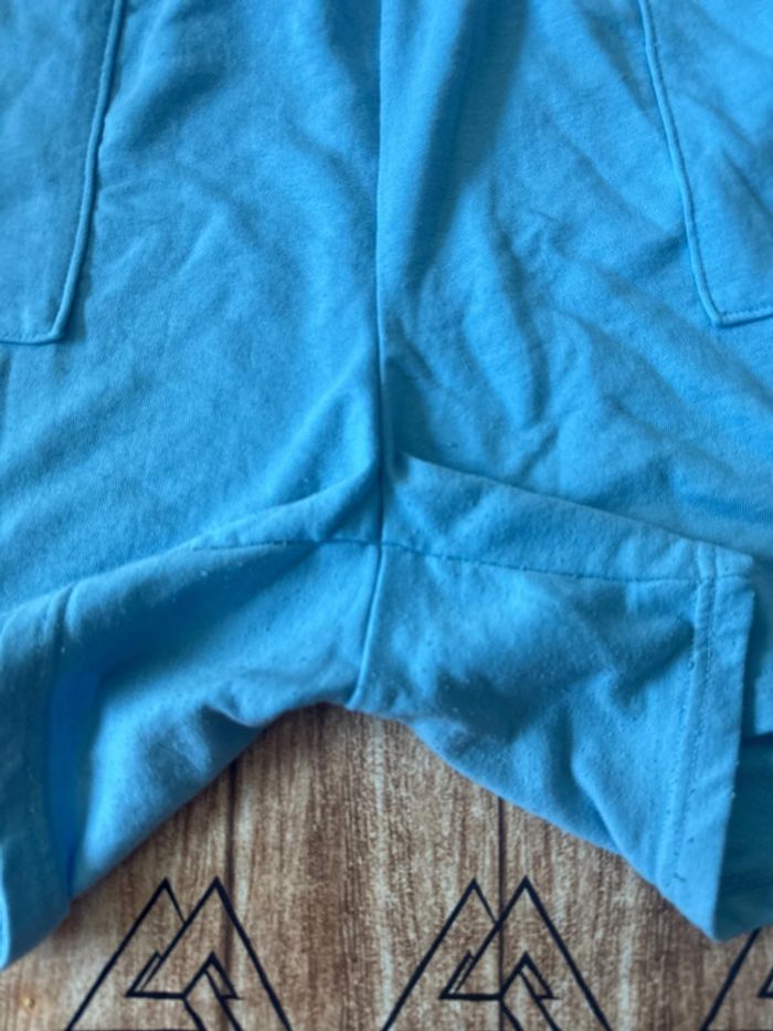 Short bleu ciel grande taille - photo numéro 5