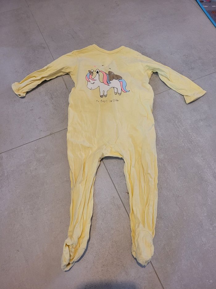 Pyjamas licorne 18 mois