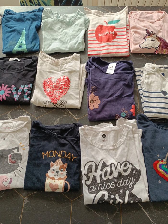 Lot 15 Tee shirts - photo numéro 3