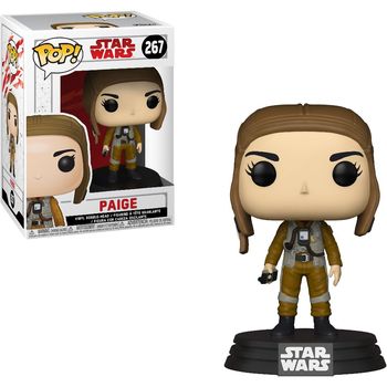 Funko pop! 267 Figurine Star Wars Les Derniers Jedi - Paige 10cm