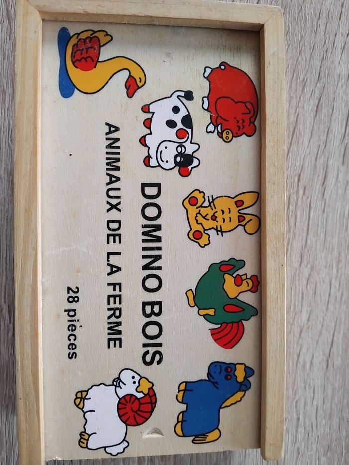 Domino en bois