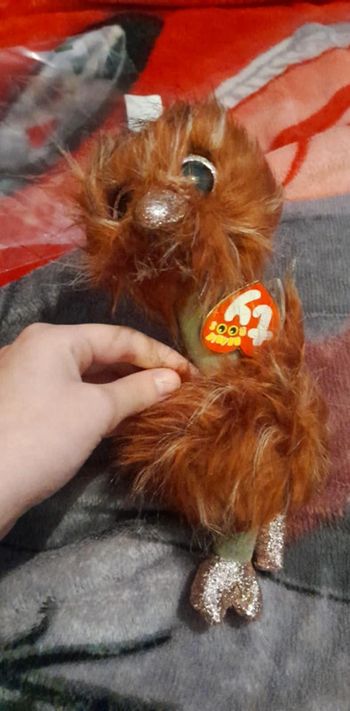 Peluche autruche ty 40cm coûte 34.99e sur amazon