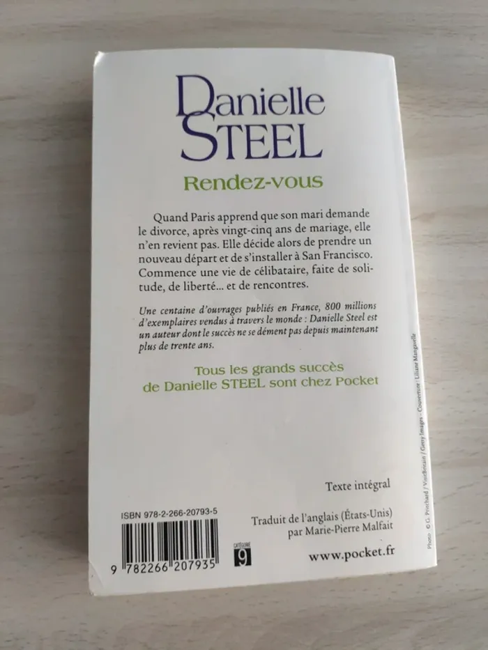 Livre poche rendez-vous Steel - photo numéro 6