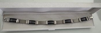 Bracelet homme acier neuf