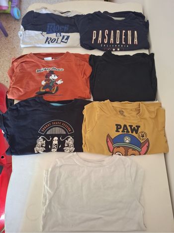 Lot tee shirt manche longue 5A