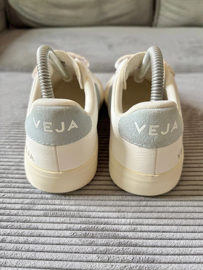 Chaussures veja recife blanches et bleues / taille 38 - photo numéro 4