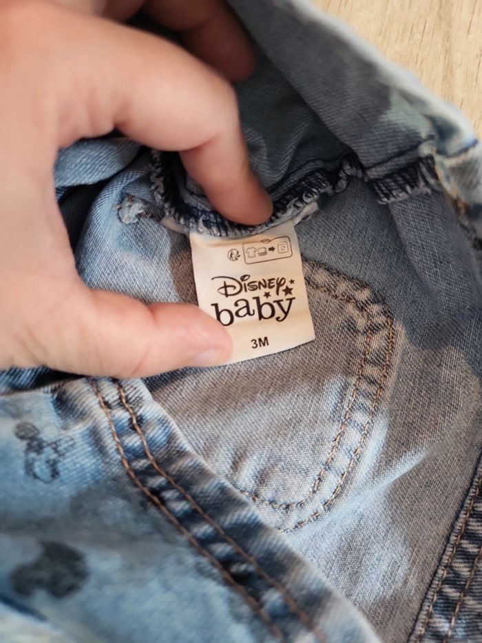 Robe jeans Minnie 3mois - photo numéro 3