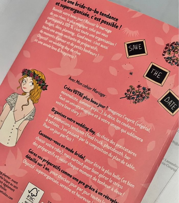 Mon cahier de mariage neuf - photo numéro 5