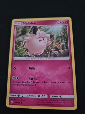 Carte pokémon melofee 88/145