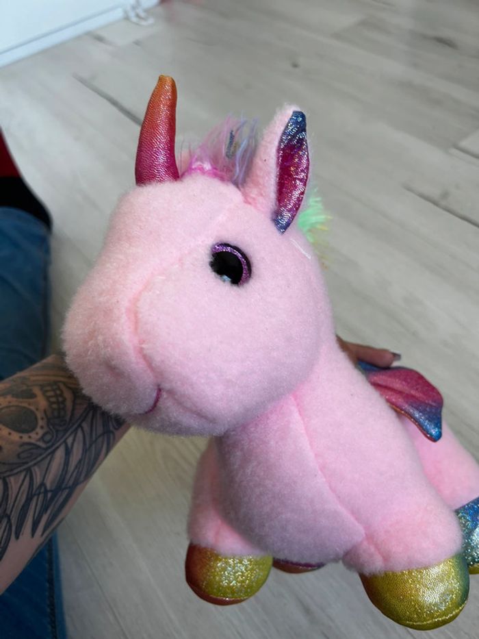 Peluche licorne - photo numéro 2
