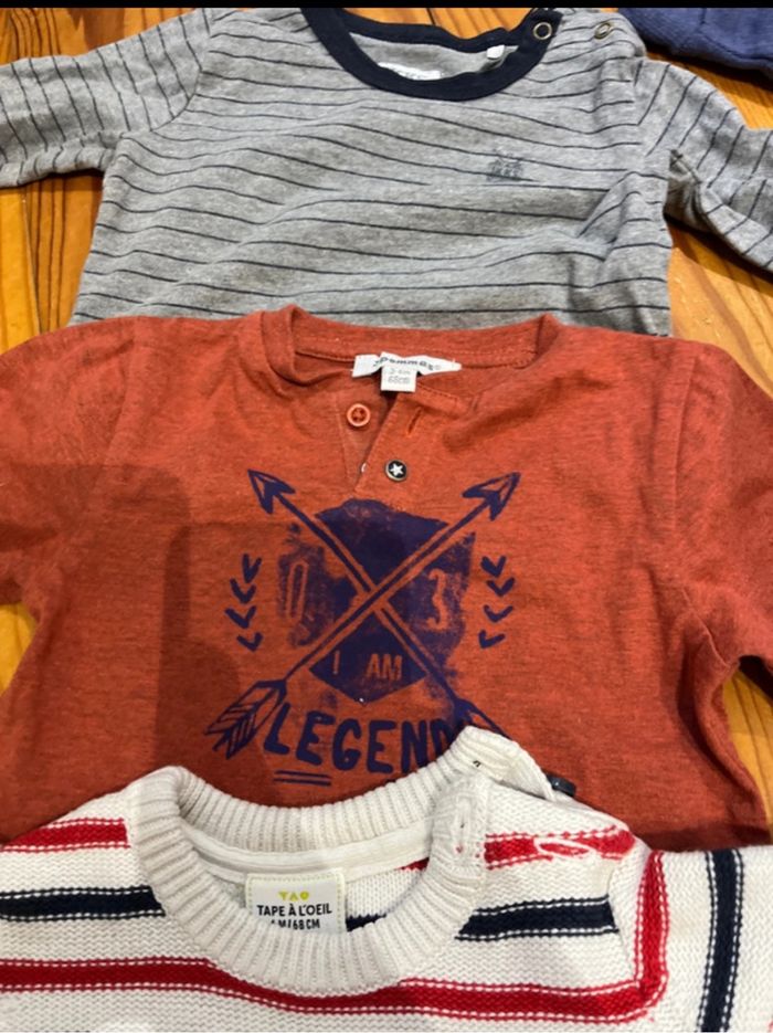 Lot vêtements garcon mi saison - photo numéro 2