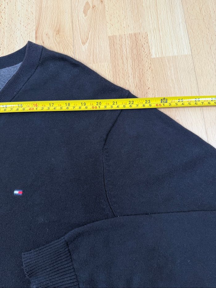 Pull Tommy Hilfiger noir – Taille L - photo numéro 7