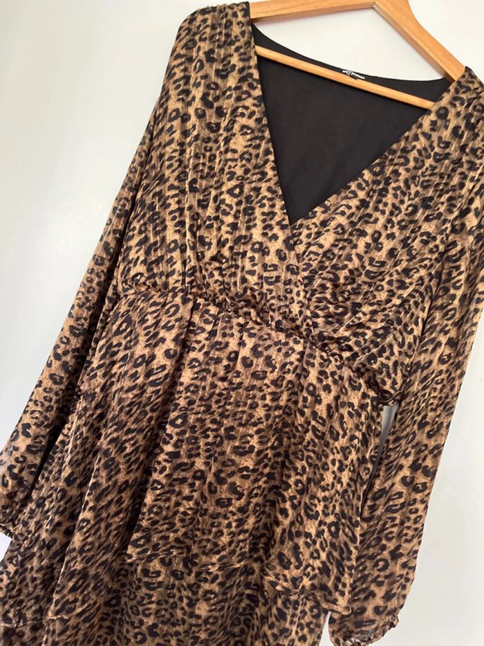 Robe léopard taille 44 femme - photo numéro 2