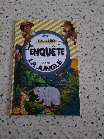 Livre: Enquête dans la jungle avec Tia et Léo