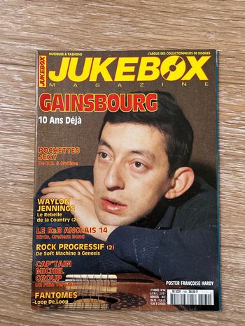 Revue musique jukebox magazine - 164 - avril 2001