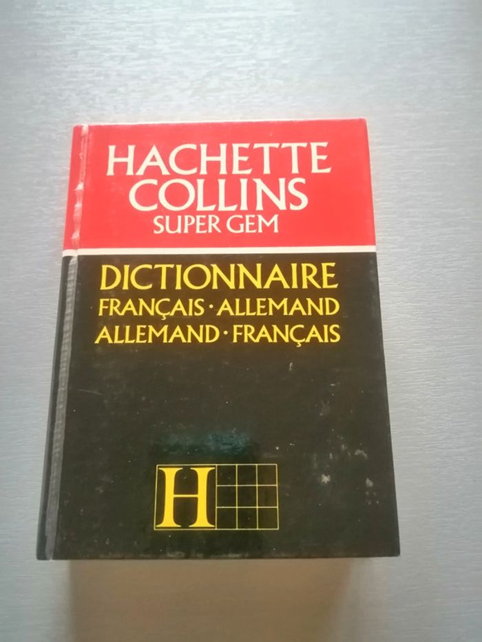 🌸Dictionnaire Français Allemand, allemand français Hachette Collins 🌸