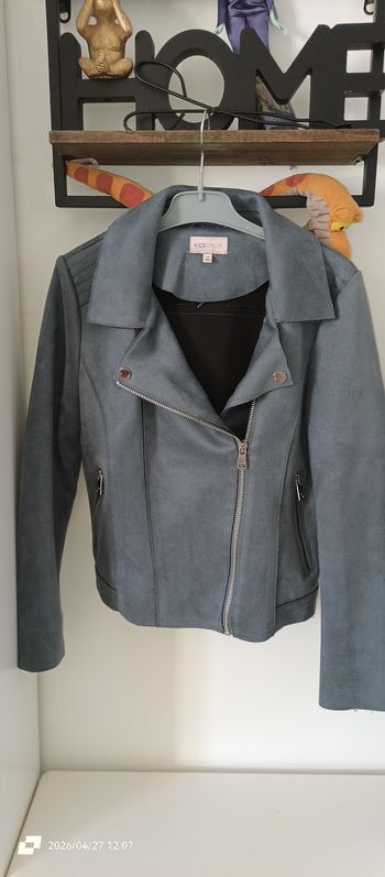 Blouson peau de pêche 