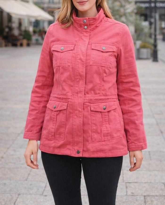 Veste rouge Atlas for women demi-saison taille 42-44 très bon état