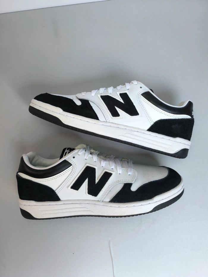 Baskets New Balance 480 noir blanche pointure 43 très bon état - photo numéro 2