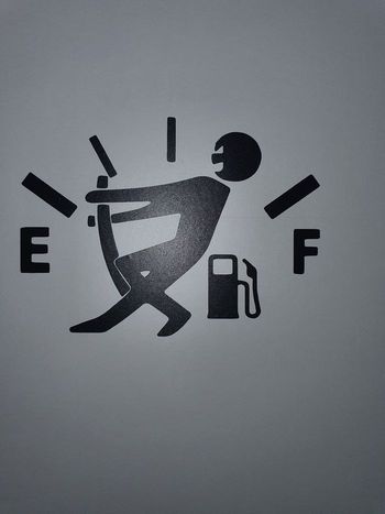 Stickers jauge à essence