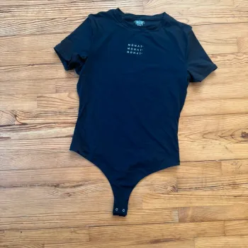 Body manches courtes Monat noir Taille L