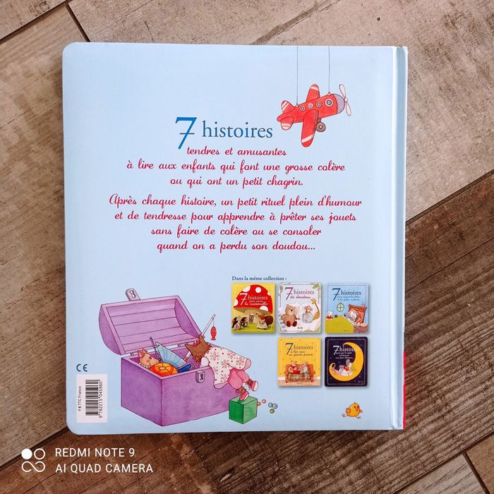 Livre 7 histoires pour calmer les colères et les petits chagrins - photo numéro 2