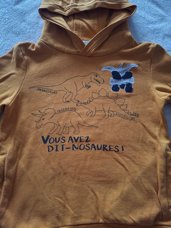 Sweat dinosaure 8 ans - photo numéro 2