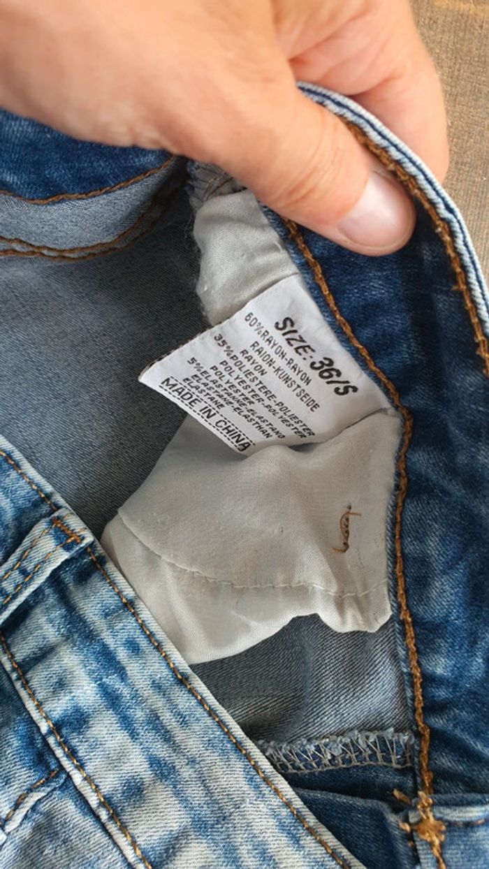Short en jean miss bon taille 36 en très bon état - photo numéro 4