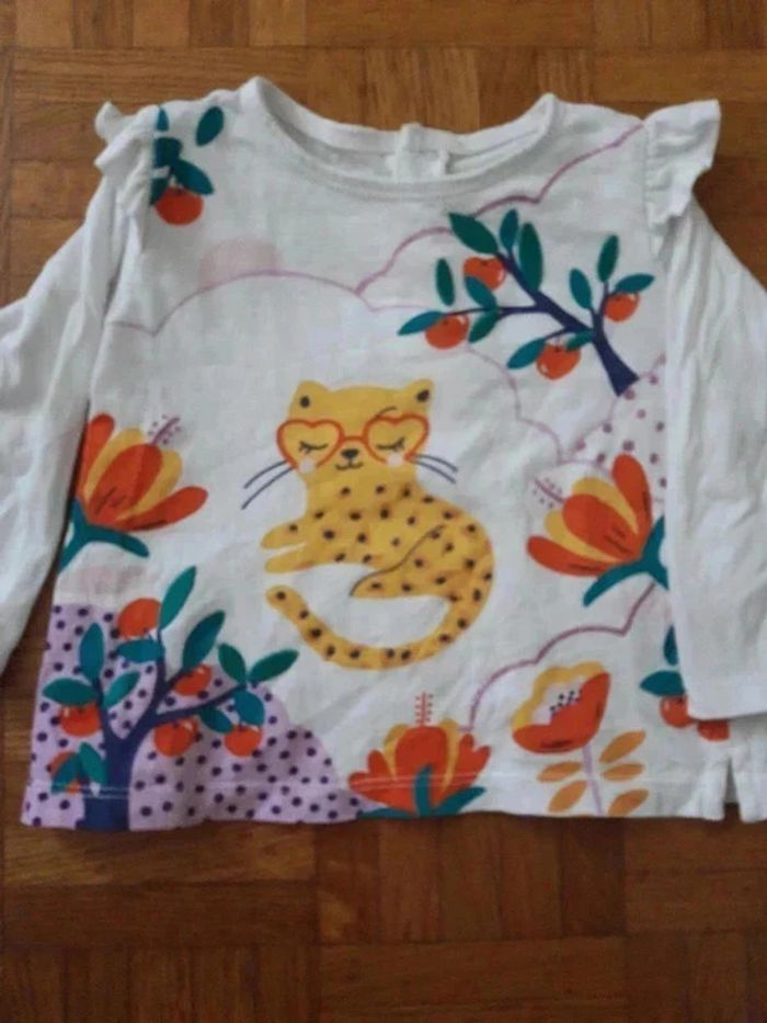 T-shirt manches longues 9 mois DPAM