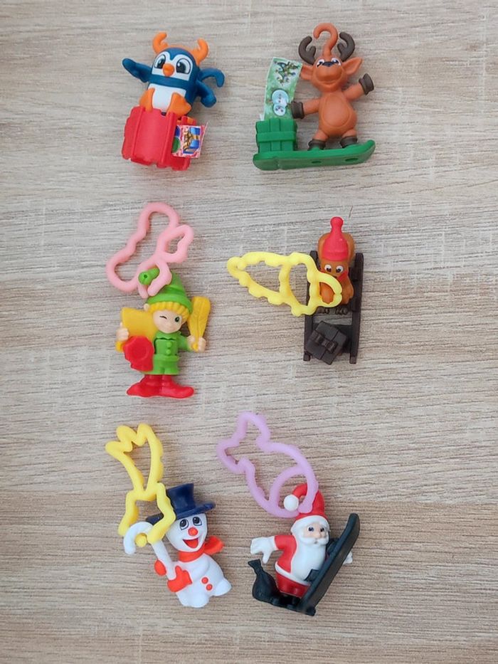 Lot 6 suspensions Noël / Kinder