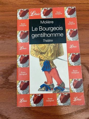 Livre Molière - Le bourgeois gentilhomme