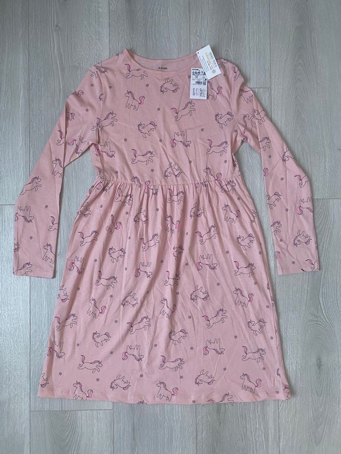 🦄 Robe Rose Licornes - KIABI - Neuve avec étiquette - photo numéro 1