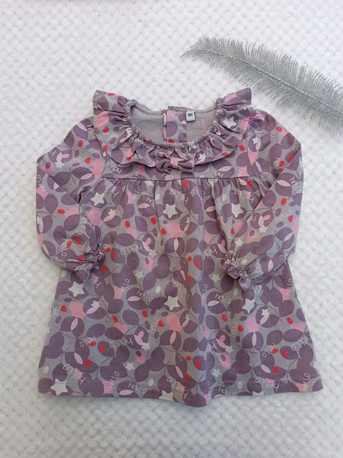 🔸 Tunique manches longues – 18 mois 🔸