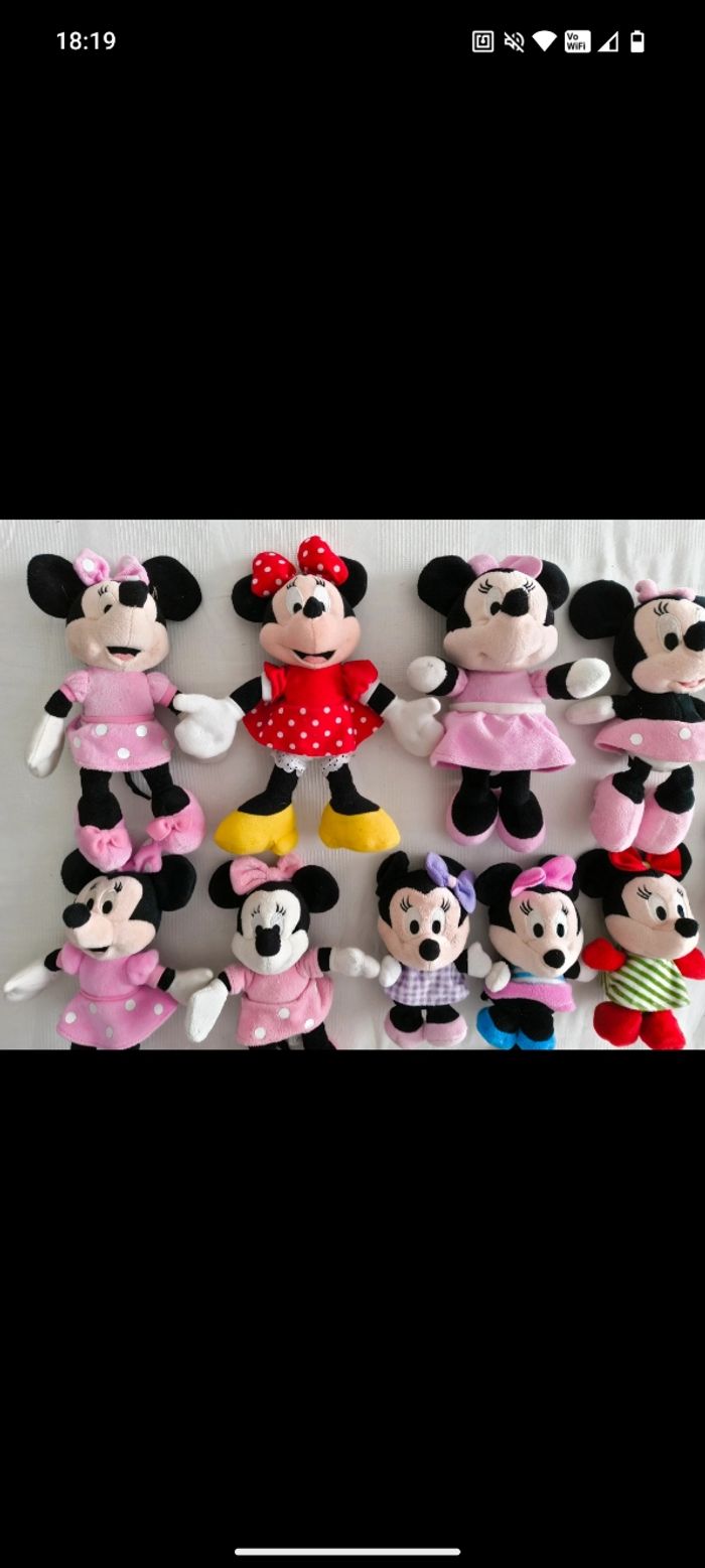 Lot petites peluches minnie - photo numéro 3